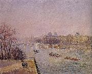 early in the Louvre Camille Pissarro